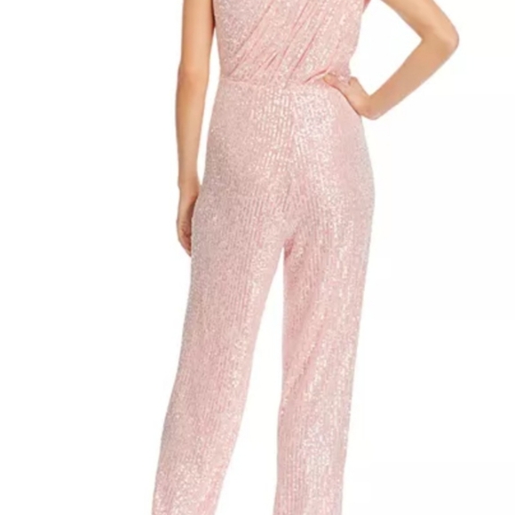 Jay Godfrey Georgia Pink Sequin Jumpsuit (PRICE DROP) - Picture 2 of 7